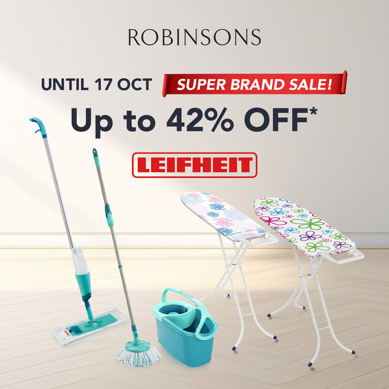 Until 17 OCT | Leifheit Super Brand Sale! Up to 42% OFF*