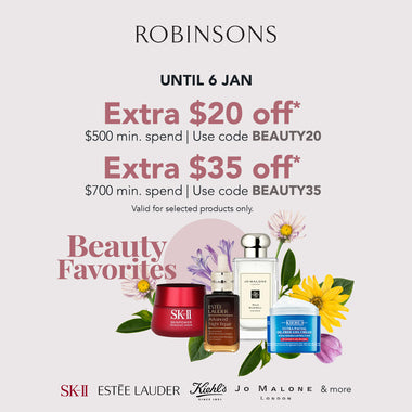 Your Beauty Favourites Await: Exclusive Savings Until 6 January