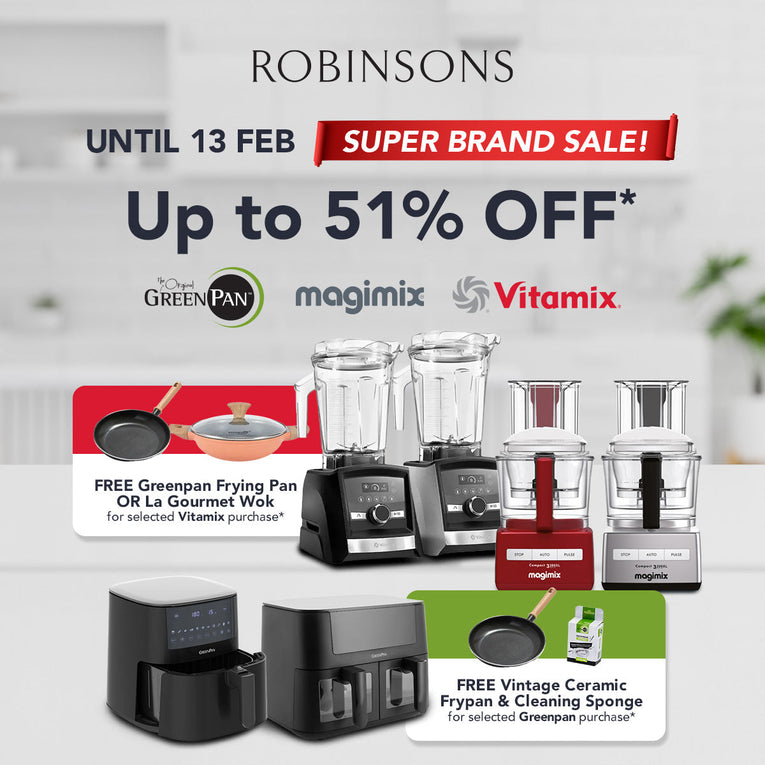 Get More for Less with GreenPan, Vitamix & Magimix Super Brand Sale – Save Up to 51%!