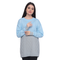 Ladies Round Neck Color Block Sweater