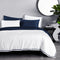 Earl White Fitted Sheet Set