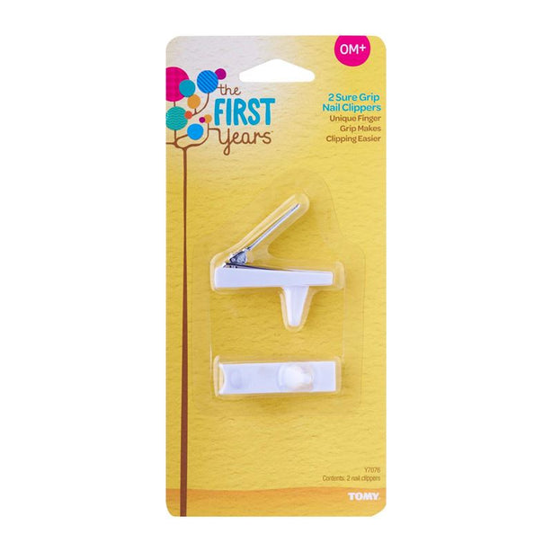 The First Years Sure Grip Nail Clippers (2pk)