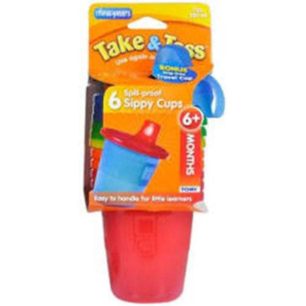 The First Years Take & Toss 7oz Spill Proof Cups (6pk)