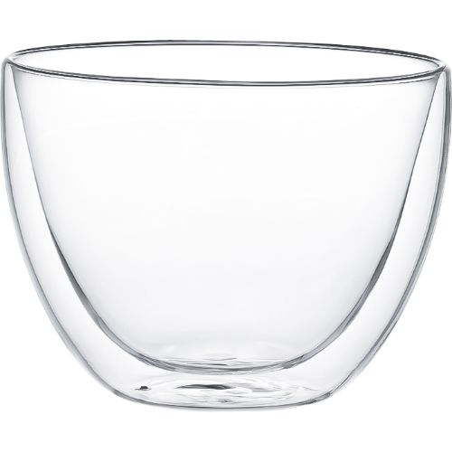 Aramoro Borosilicate Double Wall Glass Bowl 500Ml