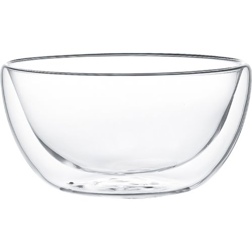 Aramoro Borosilicate Double Wall Glass Bowl 300Ml