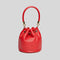 Marc Jacobs The Leather Micro Bucket Bag True Red RS-H657L01RE22