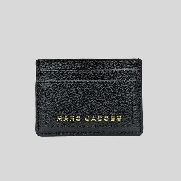 Marc Jacobs H104L01PF22 Black With Gold Hardware Women's Leather