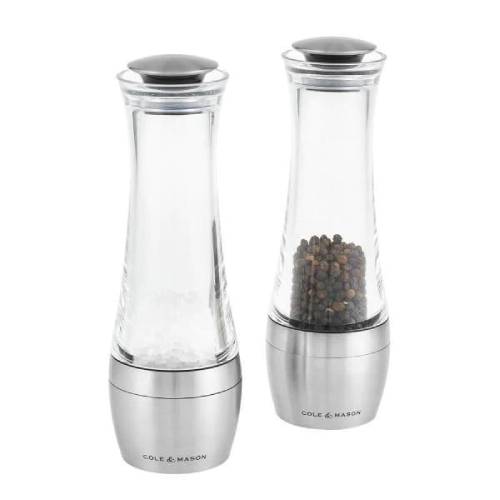 COLE & MASON, BOBBI SALT + PEPPER GRINDER SET