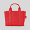 Marc Jacobs Leather The Tote Mini Traveler Tote Bag True Red RS-H009L01SP21