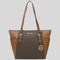 Michael Kors Charlotte Tote In Signature Canvas Brown RS-35T0GCFT3B