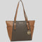 Michael Kors Charlotte Tote In Signature Canvas Brown RS-35T0GCFT3B