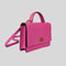 Salvatore Ferragamo Calf Leather Top Handle Crossbody Bag Hot Pink RS-0750045