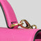 Salvatore Ferragamo Calf Leather Top Handle Crossbody Bag Hot Pink RS-0750045