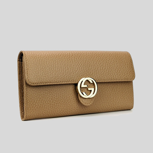 Gucci interlocking wallet best sale