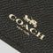 Coach ID Lanyard In Crossgrain leather Black RS-57311