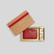 Coach Boxed Corner Zip Wristlet 1941 Red RS-CF359