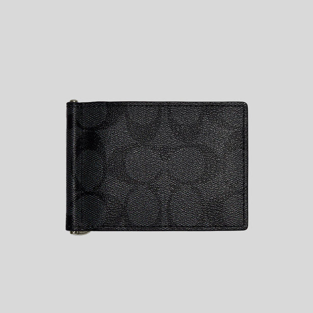 Coach wallet money outlet clip