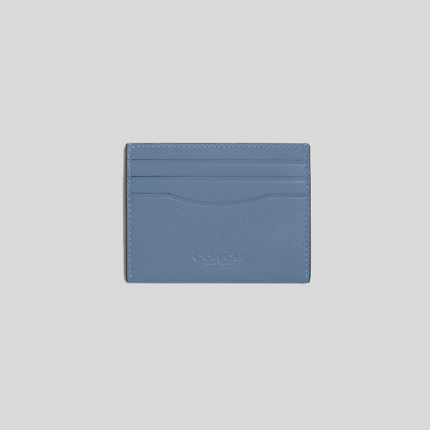 Coach Men's Slim Id Card Case Indigo RS-C9997