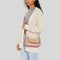 Coach Teri Shoulder Bag In Signature Canvas Light Khaki Petunia RS-CA548