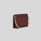 Coach Boxed Mini Wallet On A Chain Black Cherry RS-CF469