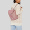 Coach Dempsey Drawstring Backpack In Signature Jacquard With Stripe And Coach Patch True Pink RS-CE601