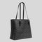 Coach Mollie Tote In Signature Canvas Graphite Black RS-1665