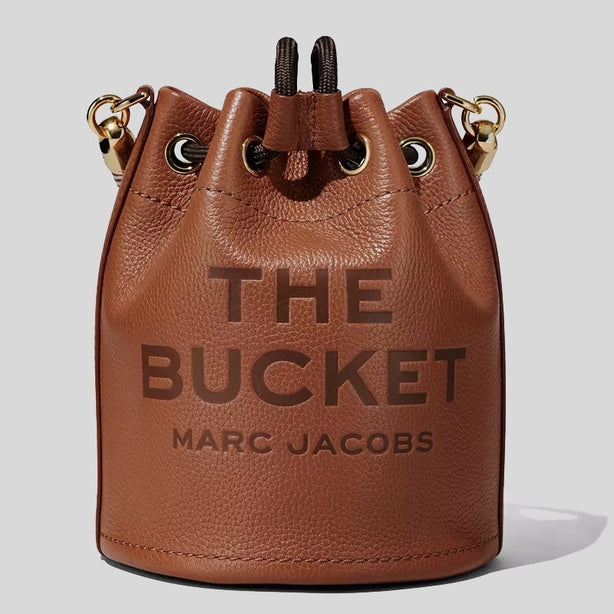 Marc Jacobs The Leather Bucket Bag Argan Oil RS-H652L01PF22