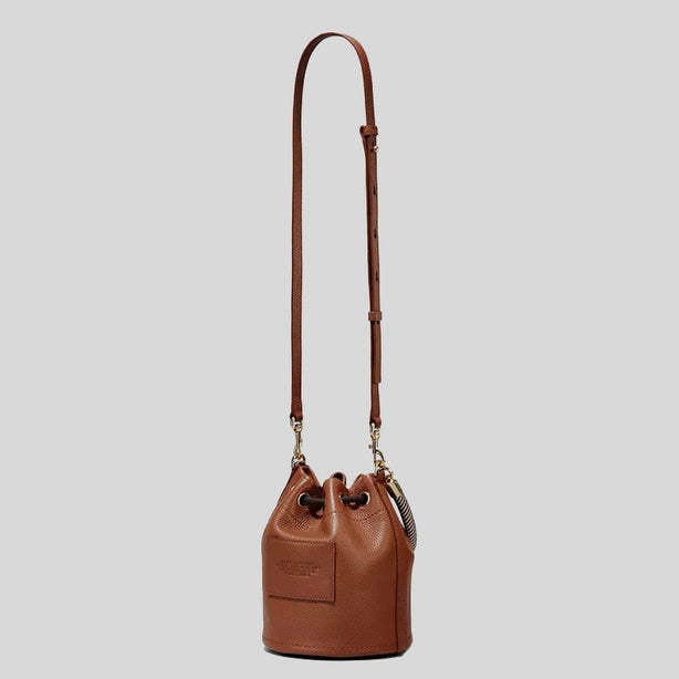 Marc Jacobs The Leather Bucket Bag Argan Oil RS-H652L01PF22