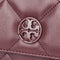 Tory Burch Willa Soft Quilted Leather Mini Top Handle Bag Claret RS-139287