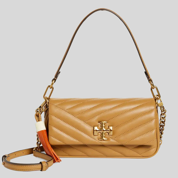 Tory Burch Kira Chevron Nano Bag in Black