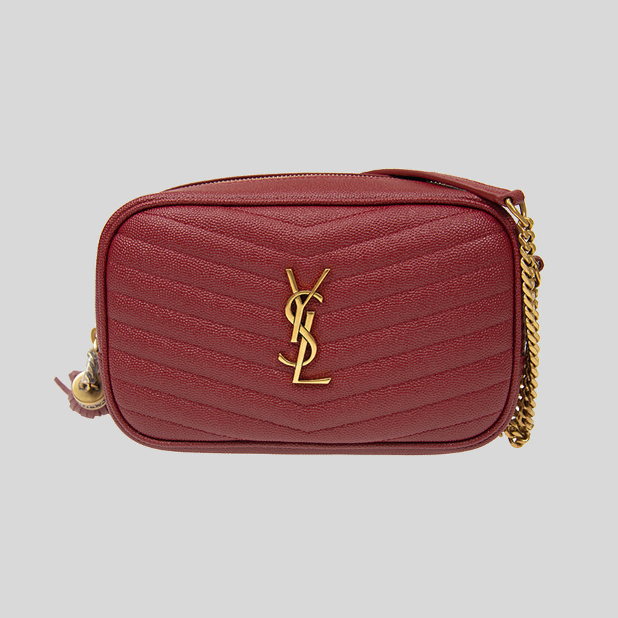 Buy SAINT LAURENT YSL Lou Baby Shoulder Bag Beige 6350881GF01