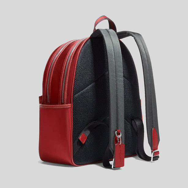 Coach Ellis Nylon Backpack 1941 Red Multi RS CA210 Robinsons