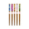 Tsuru Japanese Bamboo Chopsticks, 5 Pairs Pack, Sl312186