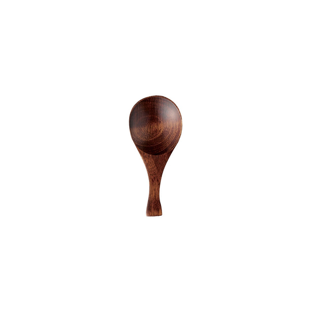 Tsuru Japanese Wooden Cutlery 9.5cm Tea Leaves Ladle