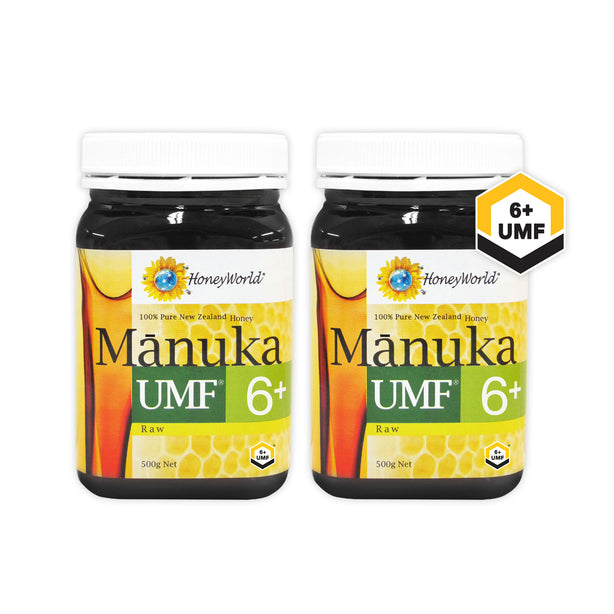 HoneyWorld Raw Manuka Honey UMF 6+