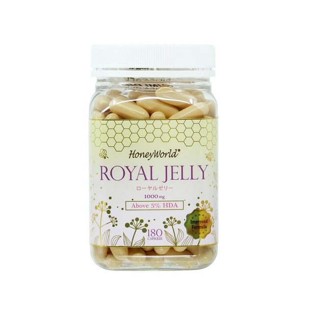 HoneyWorld Japanese Royal Jelly Capsules 180's