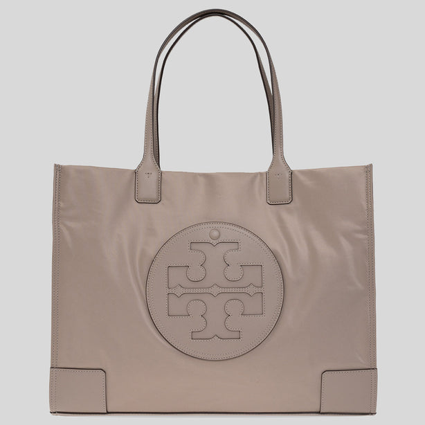 Tory Burch Ella Tote Bag Grey Heron RS-87116