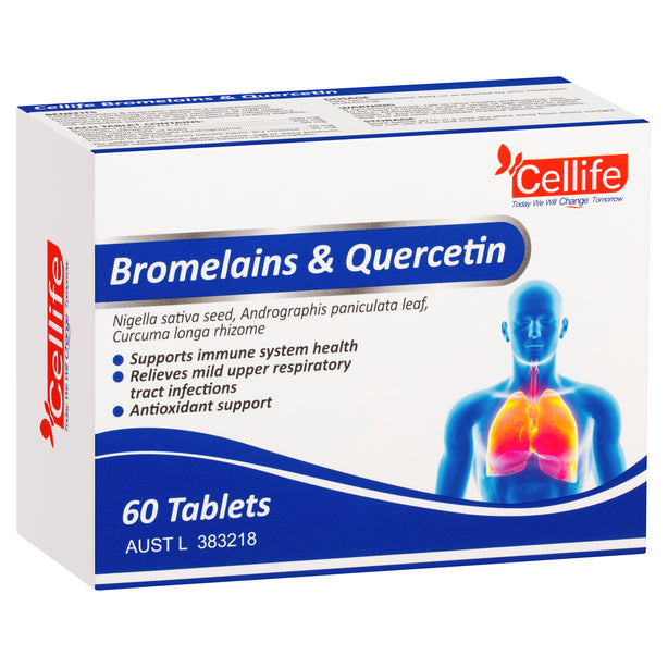 Cellife Bromelains & Quercetin 60 Tabs