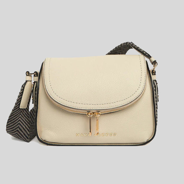 Marc jacobs flap leather messenger bag sale