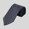 GUCCI Signature Logo Micro GGWEB Silk Tie Navy RS-386489