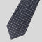 GUCCI Signature Logo Micro GGWEB Silk Tie Navy RS-386489