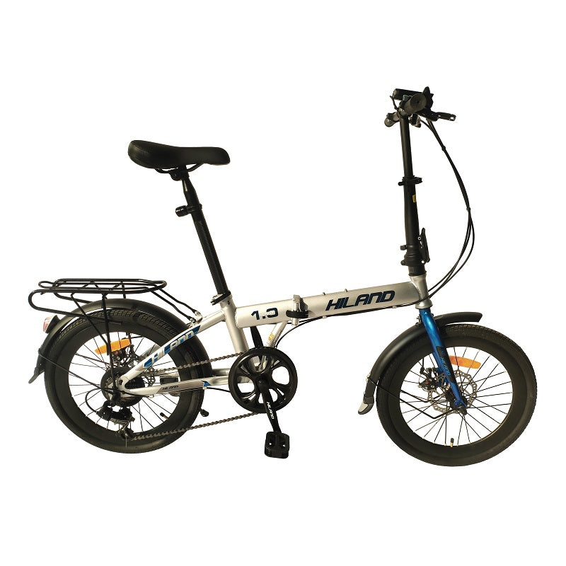 HILAND 20 Inch Foldable Bicycle 7 Speed Bike SHIMANO Gear Robinsons Singapore