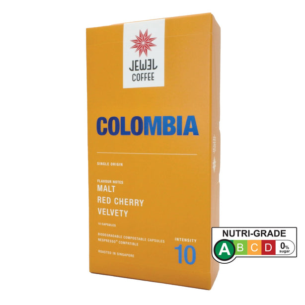 Jewel Coffee Specialty Coffee Capsules - Colombia