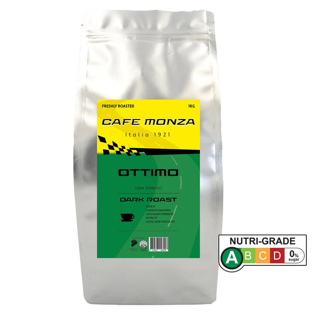 Cafe Monza Coffee Beans 1kg Ottimo Blend Robinsons Singapore