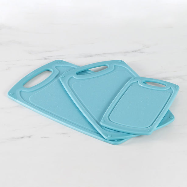 Robinsons Chopping Board 3 Pack - Blue - Special Buy