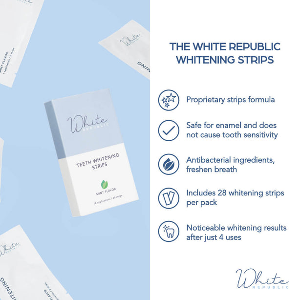 White Republic Teeth Whitening Strips