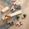 StitchesandTweed Woodland Animal Toddler Balance Game Toy