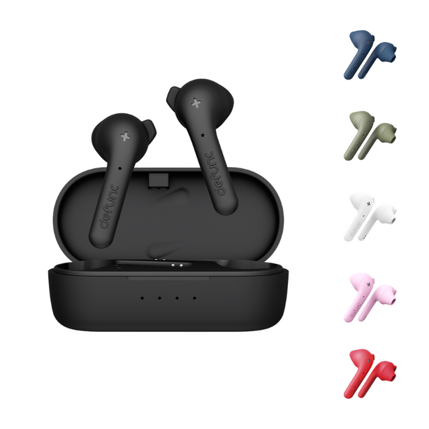 Defunc True Basic True Wireless Earbuds + XPower B10H Built-in Type-C x 2 Cable 10,000mAh PD + SCP PowerBank - Titanium (Bundle Deals)