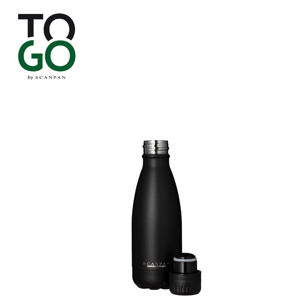 Scanpan To Go Bottle 350ml (Black)