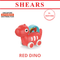 Shears Baby Toy Toddler Fiction Toy Car DINO RED